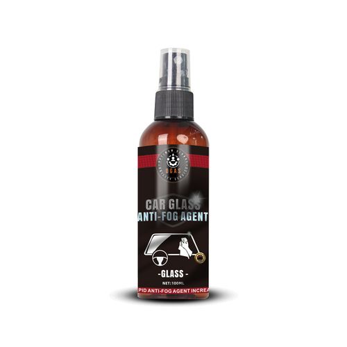 Car Windshield Anti Fog Kit  2 Piece Set: Window, Rearview, and Side Mirror Defogger + Hydrophobic Rain Repellent Spray