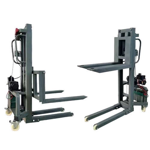 Portable Electric Mobile Stacker, 1.6m Lifting Height, Mini Forklift for Truck Loading & Unloading