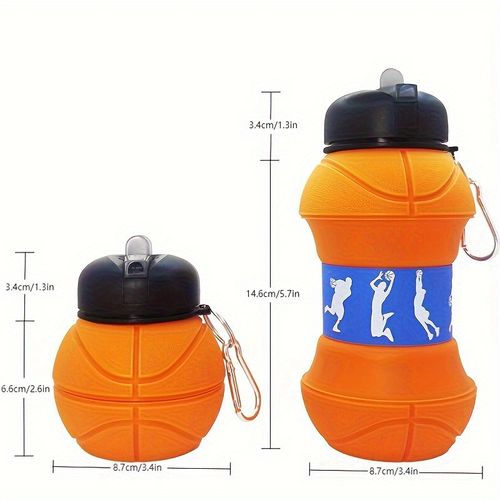 Gym and Sports Drinkware 500ML Botella De Agua Bottle Water Basketball for Outdoor