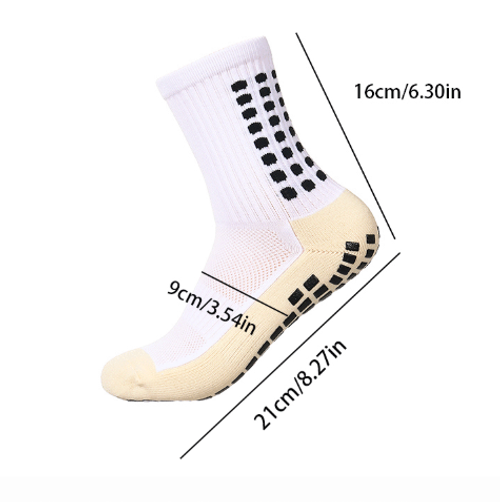 10 PCS Custom Comfortable Anti Slip and Slip Soccer Football Sports Custom Calcetas Medias Antideslizantes Futbol Grip Soccer Socks Men