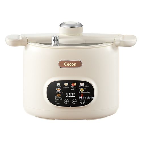 Multifunctional Low-Sugar Electric Cooker with Ceramic Glaze Inner Pot, LCD Display, Dry-Boil Protection, Low-Sugar & Compact Capacity, Portable Electric Stew Pot, Digital Controls, Non-Stick Pot, Multifunctional Automatic Rice Cooker.