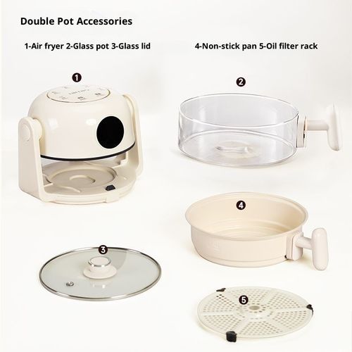 Multifunctional flip pot