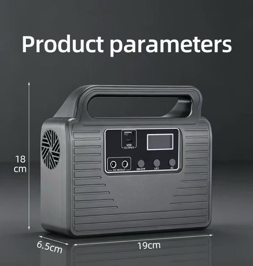 Portable Solar Power Station 76.8Wh Outdoor Energy Storage Power Bank With Foldable Solar Panel Built In LED Emergency Light