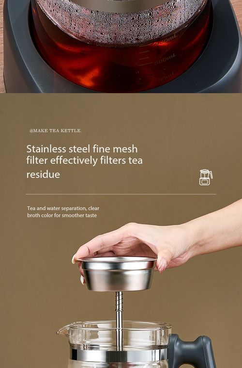 Automatic Steam Tea Brewer Constant‑Temperature Health Kettle 1.3L