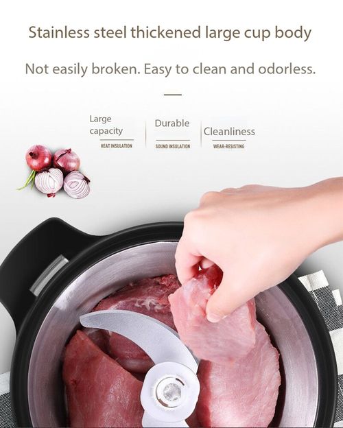 6L Multi‑Function Electric Food Chopper Blender