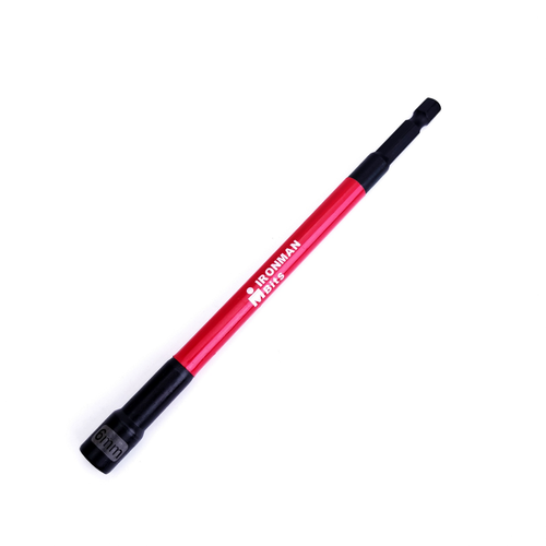 16PCS 150mm Long Impact Socket Set — Magnetic Anti-Shock Deep Socket Wrench Kit for Car Repair