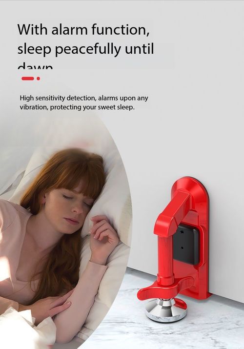 Portable Anti-Theft Alarm Door Stopper High Sensitivity Vibration Security Lock for Home Hotel Travel Kenya