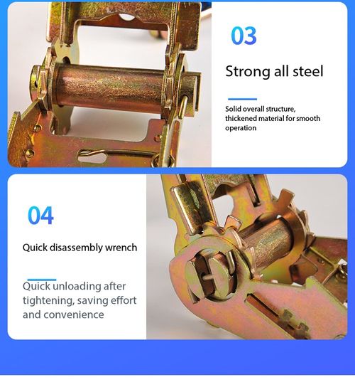 8m Heavy Duty Ratchet Tie Down Strap