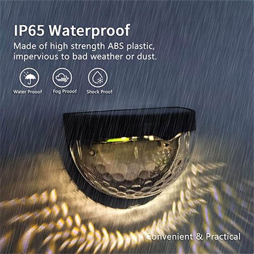 Waterproof Bright Garden Lamps Fence Landscape Solar Outdoor