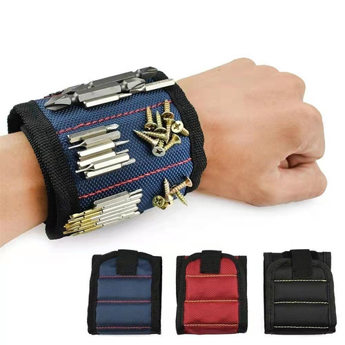 Magnetic Wristband for Holding Screws Nails Drill Bits Adjustable Tool Holder for DIY Repair Kenya