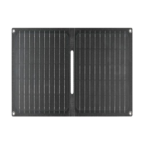 Portable Foldable Solar Panel Charger Dual USB Type-C Output Lightweight 0.4kg for Kenya Outdoor Travel