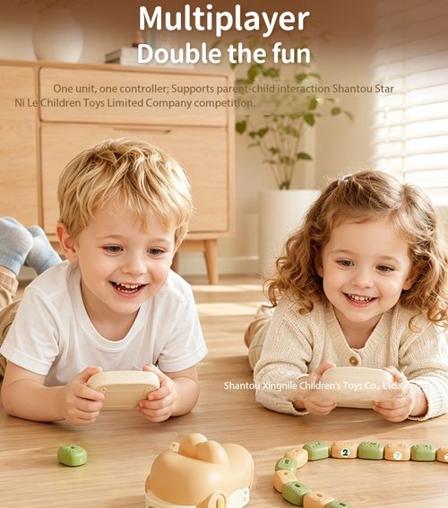 RC Magnetic Snake Battle Toy Remote Control Swallowing Blocks Educational Multiplayer Game for Kids Kenya