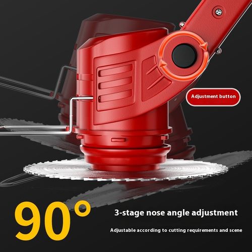High-Power Lithium-Battery Lawn Mower — Long-Endurance Agricultural Weed Trimmer