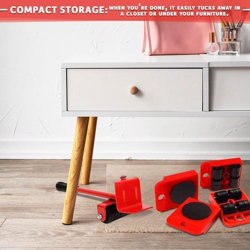 Furniture Mover with Wheels & Furniture Lifter Set,600 Lbs Capacity for Moving Heavy Furniture,360 ° Rotation Wheels Furniture Dolly,Sofa,Refrigerator,Cabinet peel and stick flooring.