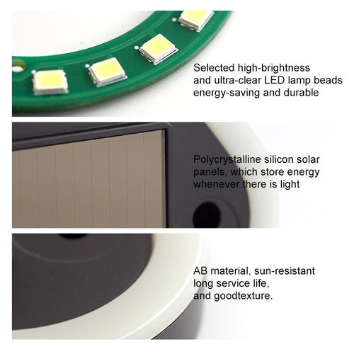Solar Rechargeable Heart-Shaped Car Window LED Ambient Light