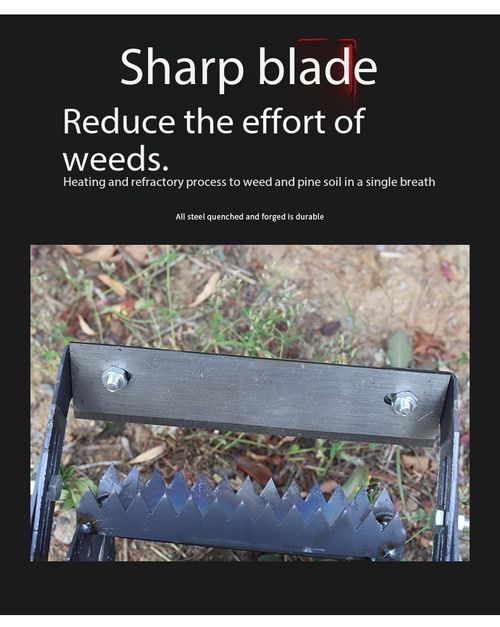 Heavy Duty Roller Weeder with Manganese Steel Blades Soil Pulverizer Farm Tool for Kenya Agriculture