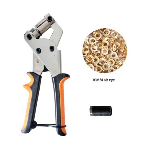 10mm Eyelet Pliers Hand Press Grommet Tool Kit with Metal Rings for Canvas Leather DIY Kenya