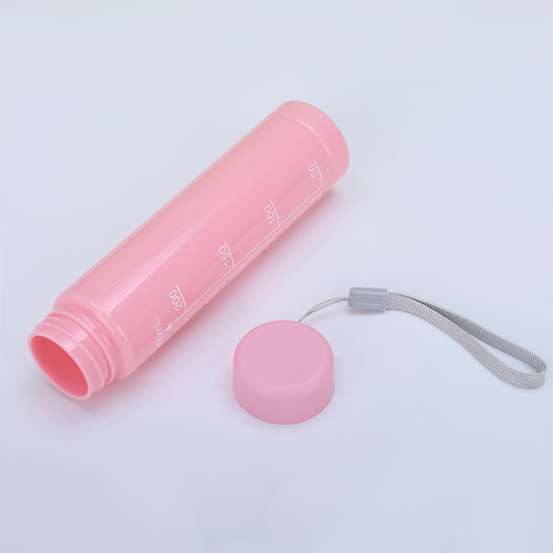 3Pcs Pink Water Bottle Set, Leakproof Portable Sports Drinking Cups for Outdoor & Daily Use