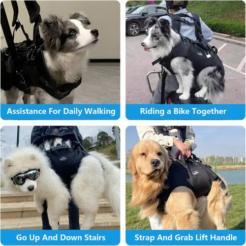 Multifunctional Pet Carrier Backpack Dog Walking Harness Support Sling for Injured Elderly Dogs Kenya