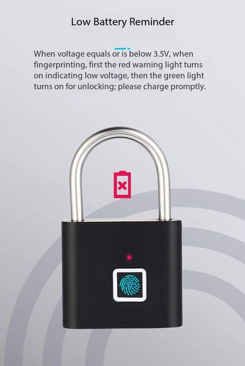 Fingerprint Smart Padlock