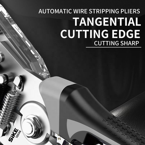 Professional Self-Adjusting Wire Stripper – Electric Manual Cable Stripping Tool, Wire Cutter, Crimping Pliers, and Terminal Pliers