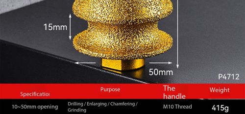 Tile & Marble Chamfer Hole Cutter 3 Pcs Set