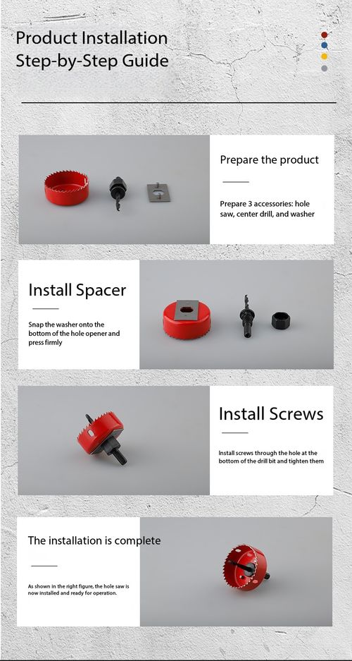 11Pcs Hole Saw Kit, Wood & PVC Hole Cutter Set for Electric Drill, Gypsum Board Plastic Wood Drilling