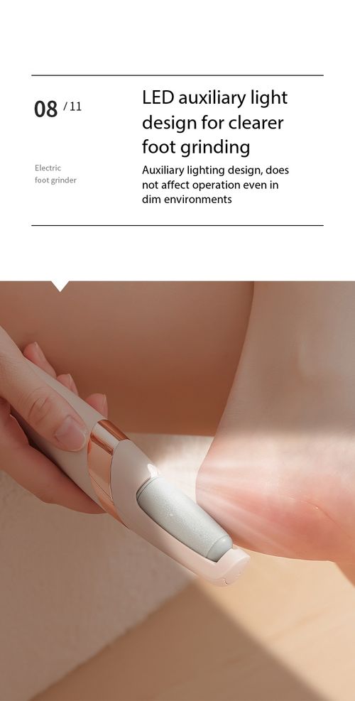 Rechargeable Electric Foot Grinder