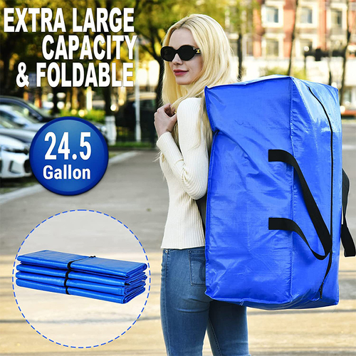 Large Capacity Thickened Woven Storage Bag Moving Travel Duffle Bag for Clothes and Bedding Kenya