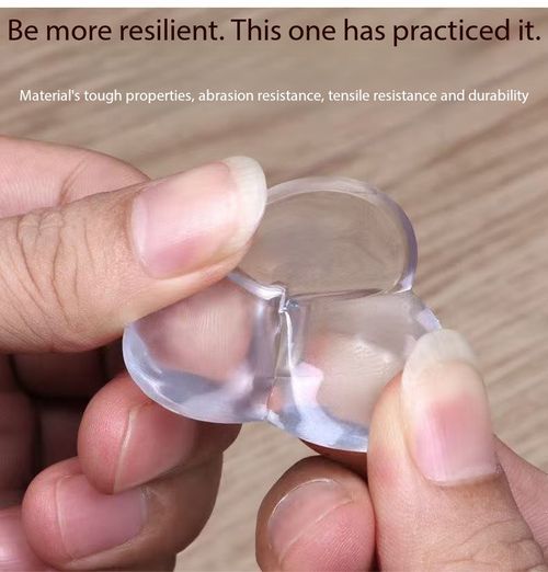 30Pcs Clear Silicone Corner Protectors