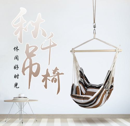 Hanging Hammock Chair Swing with 2 Free Pillows Indoor Outdoor Portable Seat for Adults Kids Kenya