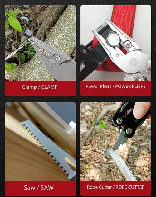 Portable Folding Multifunctional Tactical Multi Tool Pliers