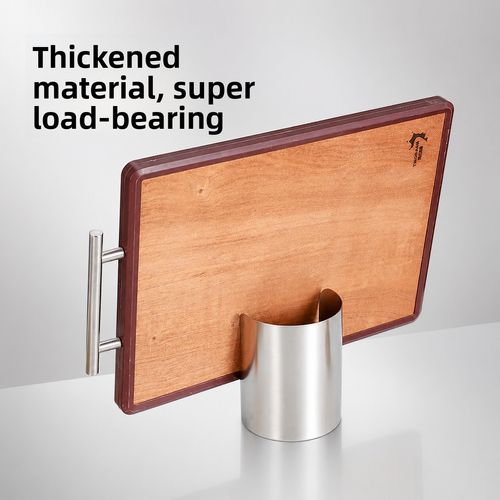 Stainless Steel Kitchen Organizer Stand: Vertical Holder for Pot Lids, Ladles, Spatulas, and Cutting Boards