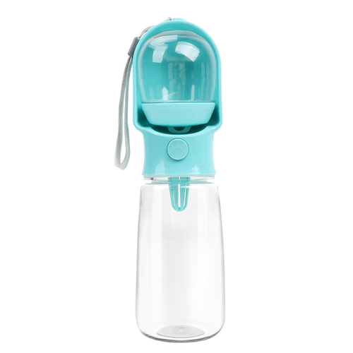 2-in-1 Portable Pet Water Bottle with Food Storage 500ml Dog Water Dispenser for Outdoor Kenya