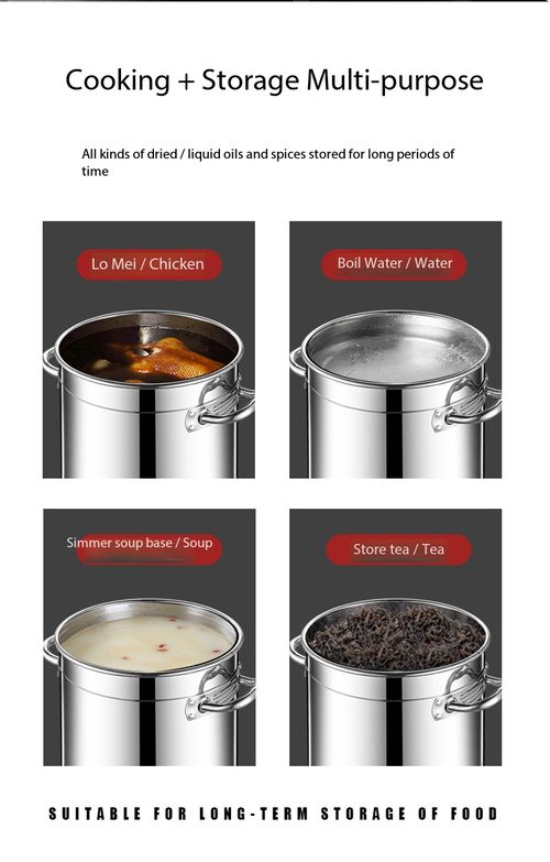 30cm×30cm Thickened Stainless Steel Stock Pot With Lid