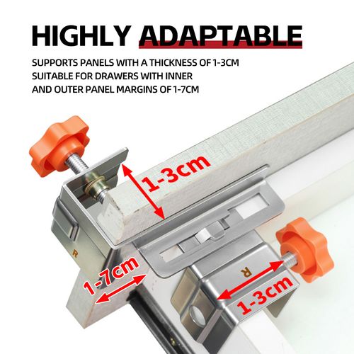 Newly Designed Adjustable Right-Angle Clamps (Set of 2) – Woodworking Corner Clamps and Fixtures