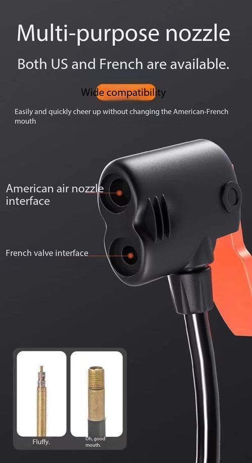 Portable Dual‑Barrel Foot Operated Air Pump, Multifunctional Foot Pump with Pressure Gauge