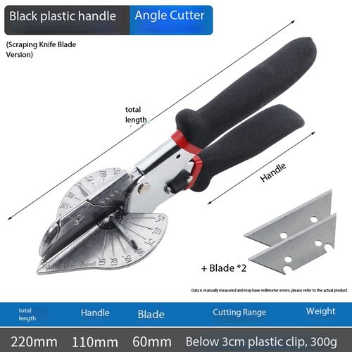 3Pcs Electrician Tool Kit, 21 in 1 Multifunctional Wire Stripper Pliers, 45° Duct Angle Cutter, Aviation Tin Snips, Professional Electrical Hand Tool Set