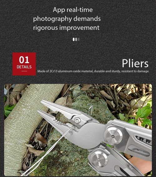 Portable Folding Multifunctional Tactical Multi Tool Pliers