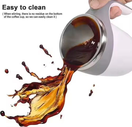 Automatic Self-Stirring Mug Electric Magnetic Coffee Cup Rechargeable Portable for Office and Home Kenya