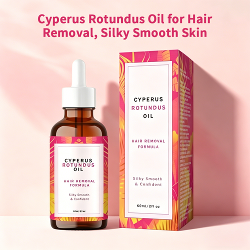 FLEXQW Nutgrass Essential Oil is used for hair removal  moisturizing  and soothing  as well as inhibiting body hair growth  suitable for all skin types.