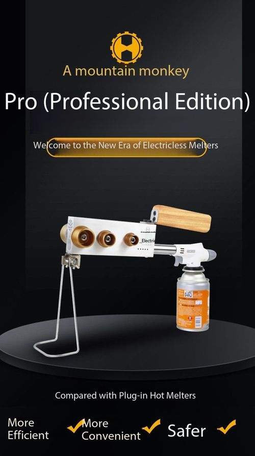 Battery‑Free Gas Powered PPR Pipe Heat Fusion Welder with 3 Mold Heads, Gas Canister Not Included