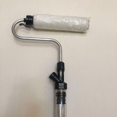 Self‑priming Paint Roller Brush Kit, Telescopic Handle Wall Painting Roller, Automatic Paint‑absorbing Decorating Roller with Extra Inner Wall Replacement Roller for Latex Paint