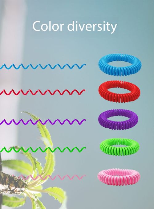 10 Pack Scented Mosquito Repellent Bracelets