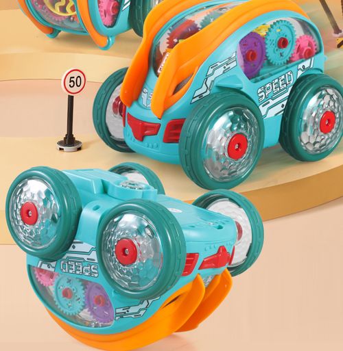Electric Stunt Dump Truck with Lights & Music