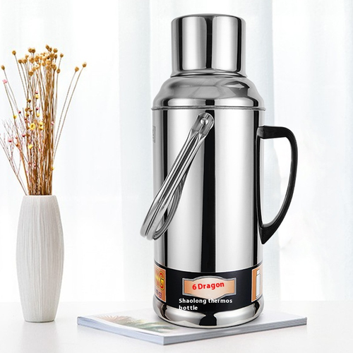 3.2L Stainless Steel Thermos Flask with Glass Liner Vacuum Insulated Hot Water Bottle for Home and Office Kenya