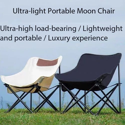 Ultra-Light Portable Folding Moon Chair High Load-Bearing Outdoor Camping Seat for Kenya