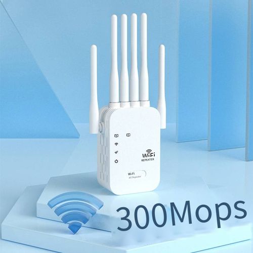 2026 Model 6-Antenna WiFi Signal Extender Booster Amplifier – Home Wireless Network Range Extender (1200Mbps)
