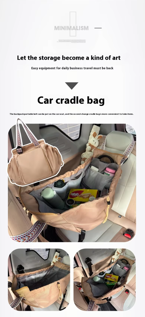 Multi-pocket storage single and double shoulder backpack