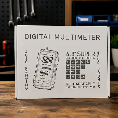 Rechargeable Digital Multimeter 4.8 Inch Large Screen Auto Range High Accuracy True RMS for Electricians Kenya